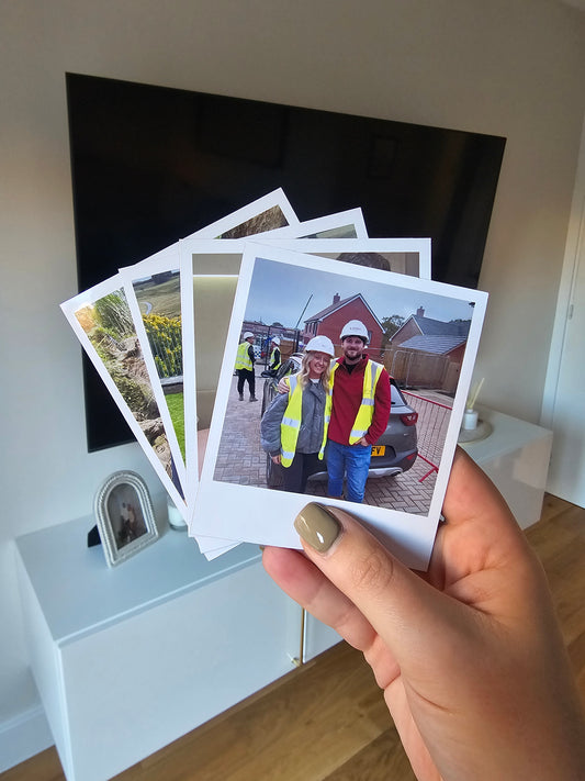 Polaroid Style Photo Magnets